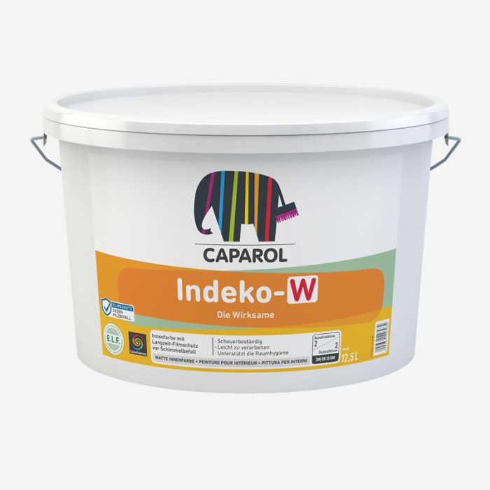 Caparol Indeko-W farba wewnętrzna biała 10l