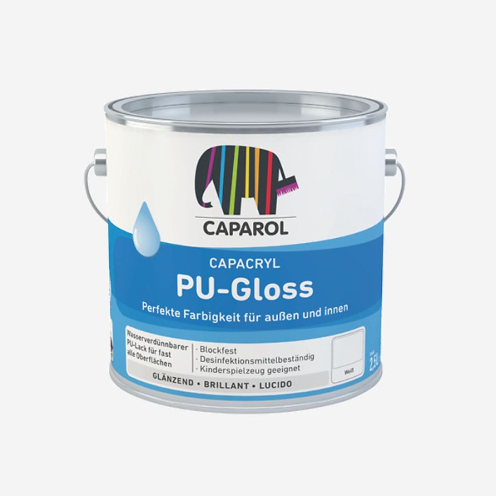 Lakier Caparol Capacryl PU-Gloss 4x2,4l