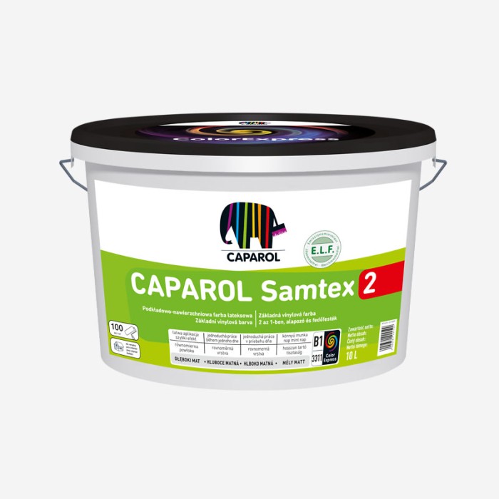 Caparol SAMTEX 2 B-1 Farba wewnętrzna biała 10l