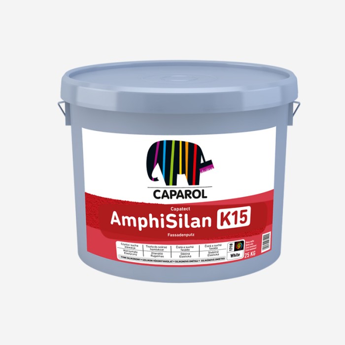 Tynk silikonowy AmphiSilan K15 biały 25kg
